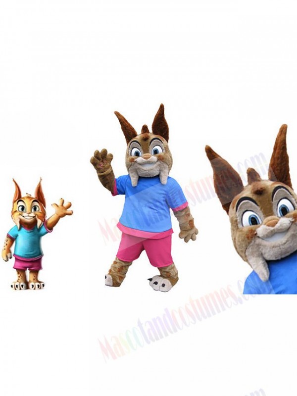 Lynx mascot costume