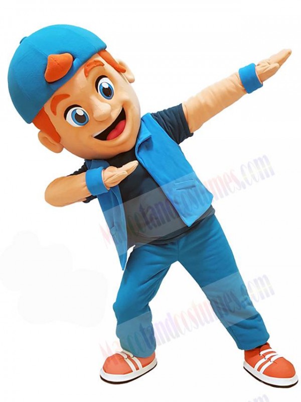 Boy mascot costume