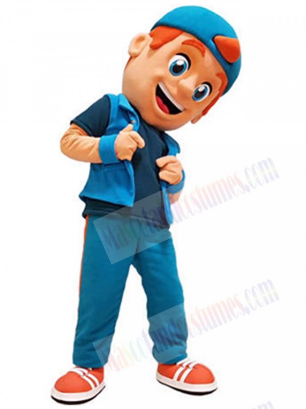 Boy mascot costume
