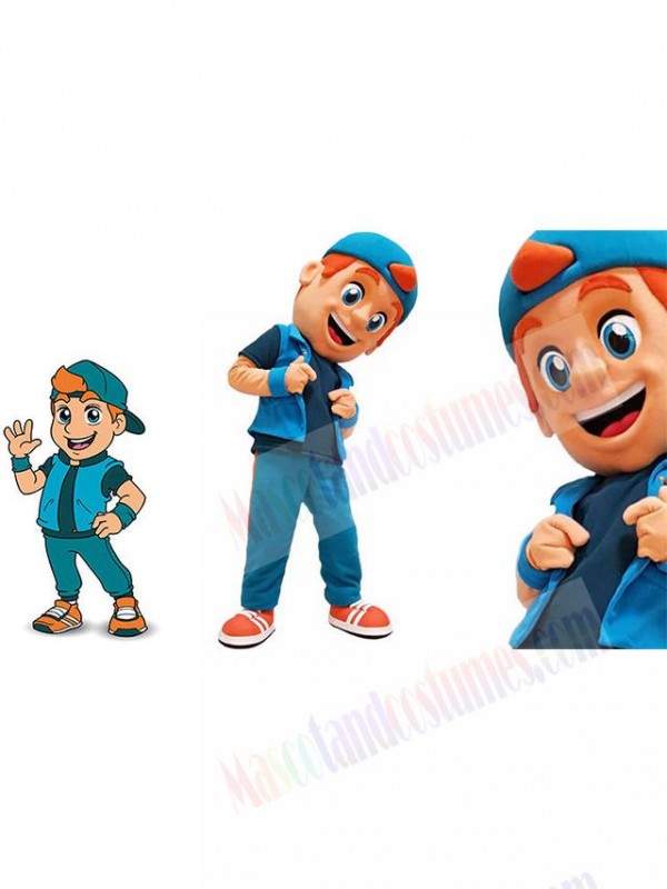 Boy mascot costume