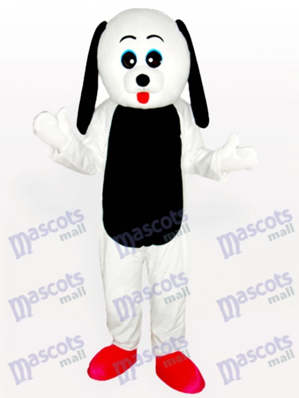 Black Belly Dog Adult Mascot Costume