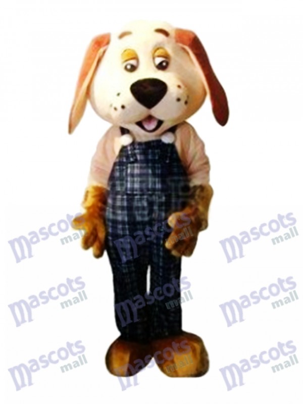 Lucky Dog Mascot Adult Costume