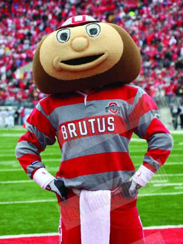 Brutus Buckeye mascot costume
