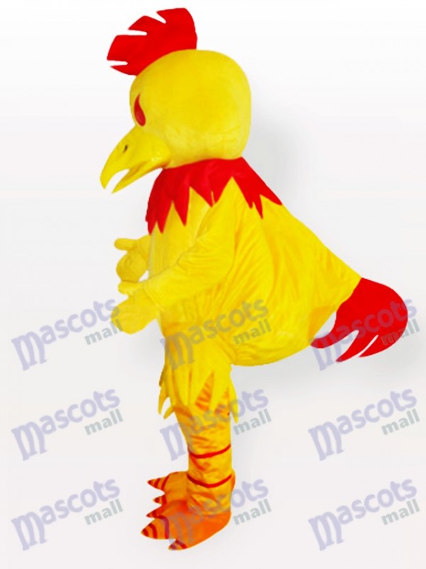 Big Yellow Chanticleer Chicken Adult Mascot Costume