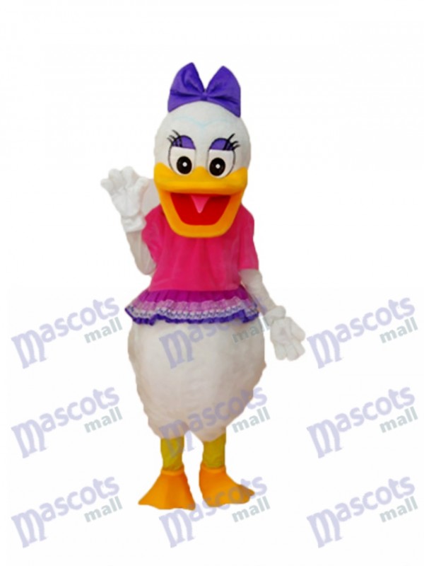 Gentle Female Duck Mascot Adult Costume