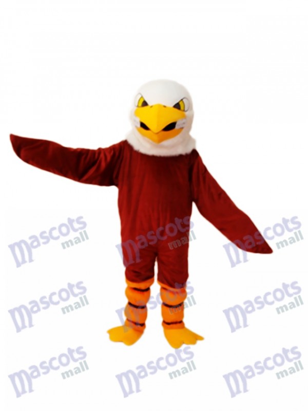 Brown Eagle Mascot Adult Costume