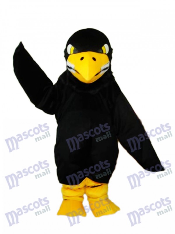 Black Eagle Mascot Adult Costume