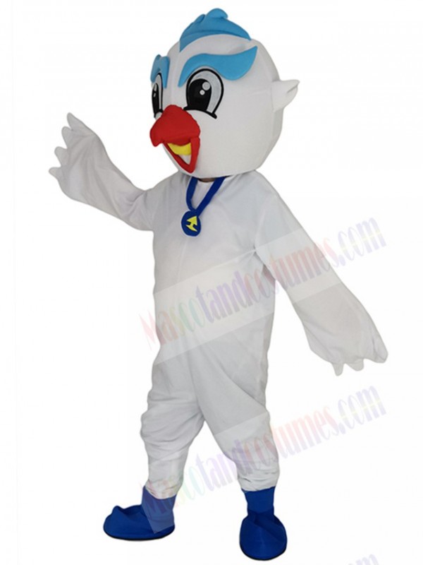 Dove Bird mascot costume