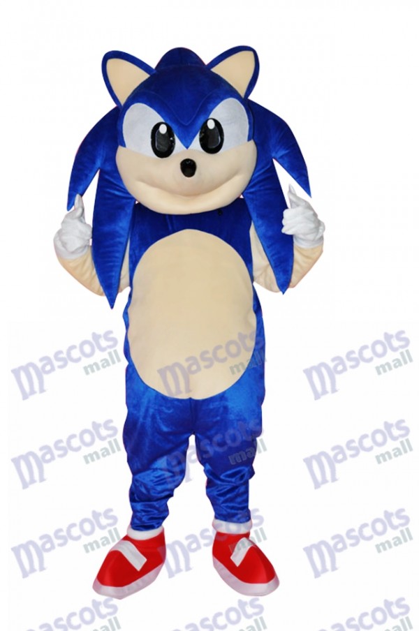 Blue Strange Fox Adult Mascot Costumes Animal