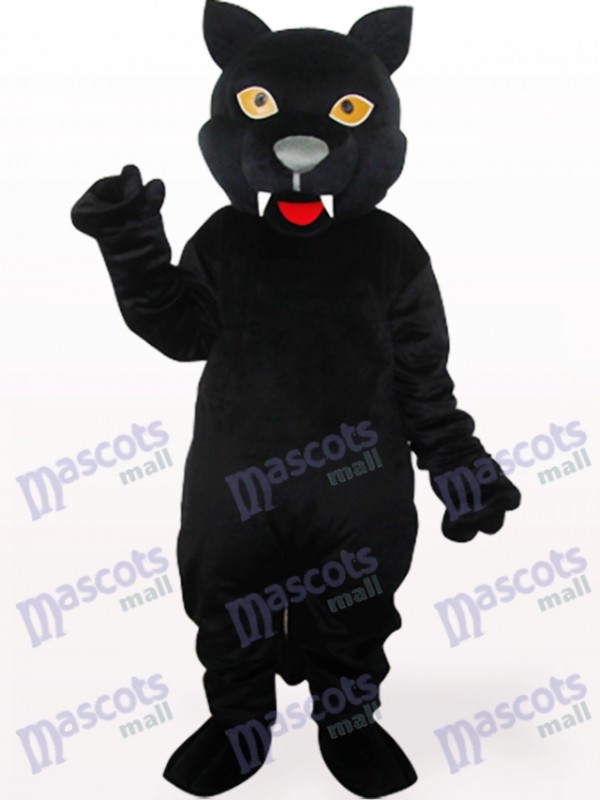 Back Panther Adult Mascot Costume