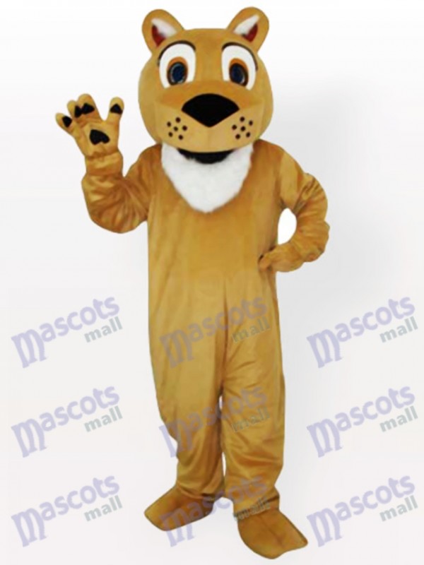 Lion with Beeping Face Animal Mascot Costume