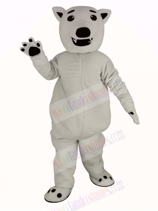 White Bear Mascot Costume