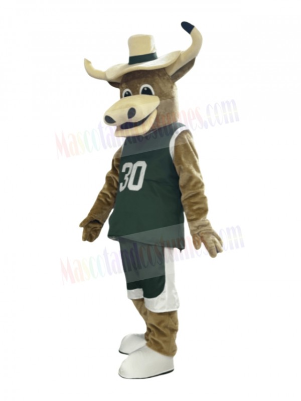Bull mascot costume
