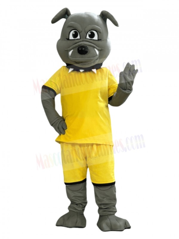 Bulldog Dog mascot costume