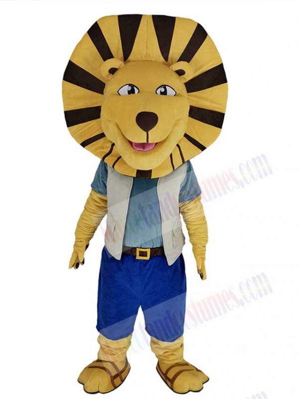 Lion mascot costume