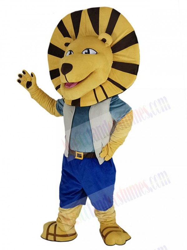 Lion mascot costume