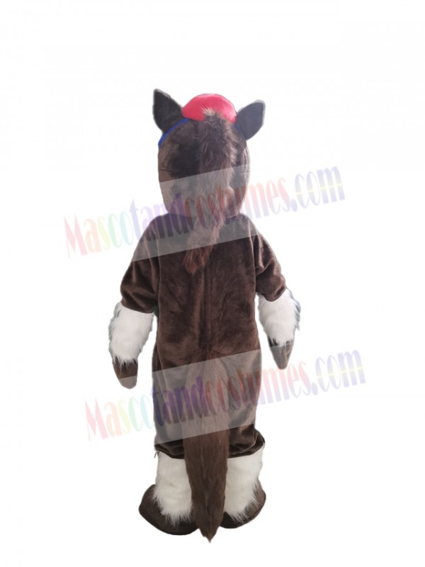 Horse mascot costume