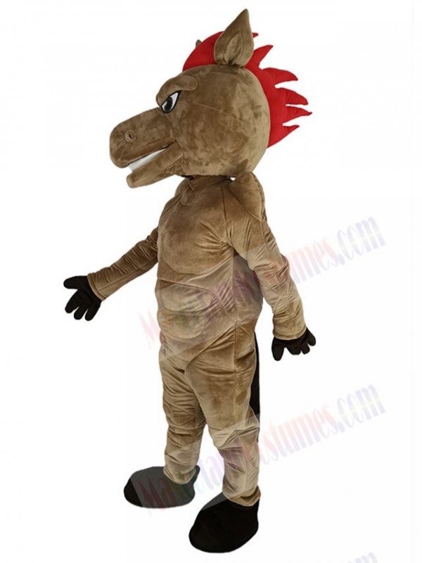 Horse mascot costume