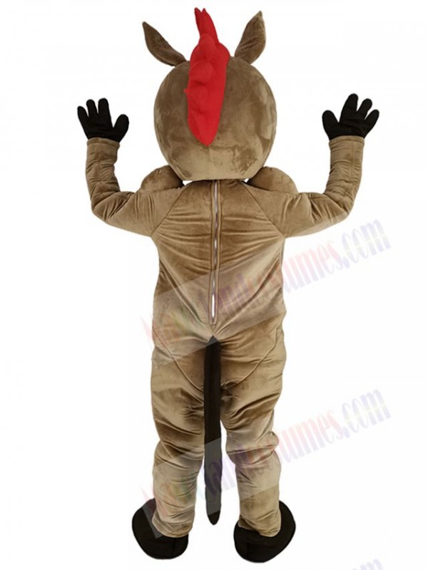Horse mascot costume