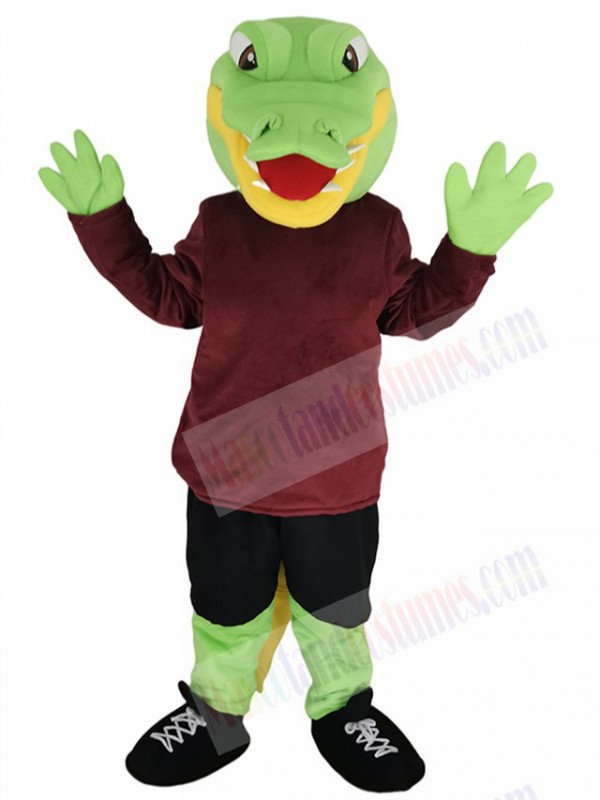 Alligator mascot costume
