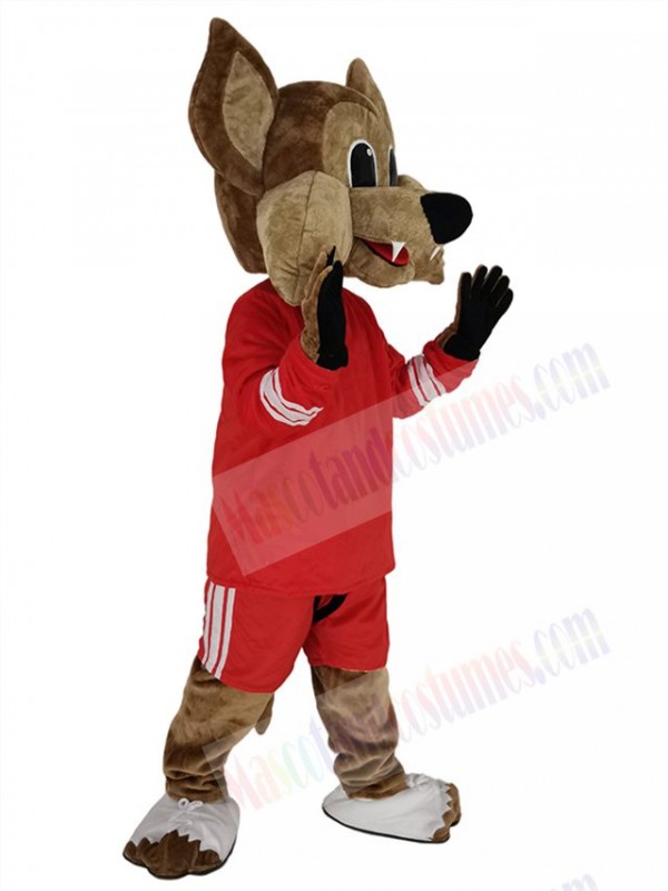 Coyote Wolf mascot costume