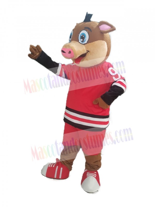 Boar mascot costume
