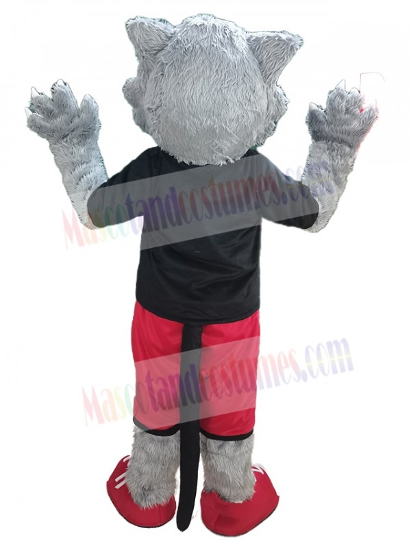 Wolf mascot costume