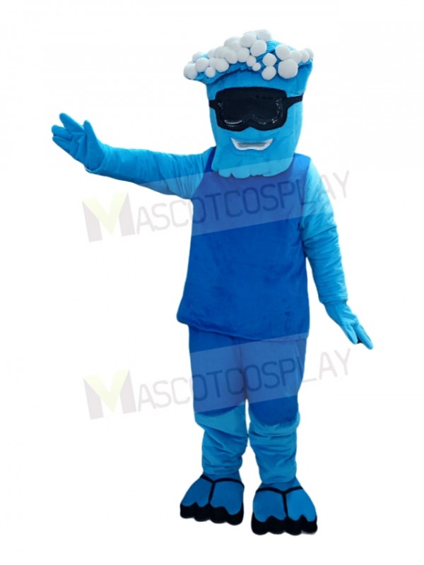Wave mascot costume