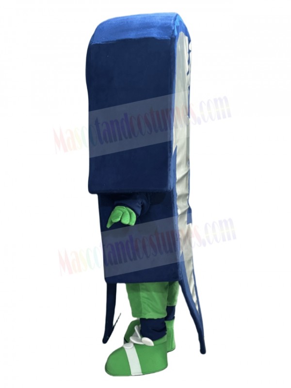 Lightning mascot costume