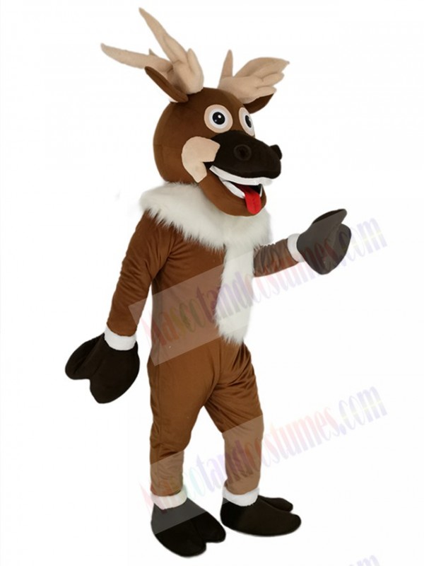 Reindeer mascot costume