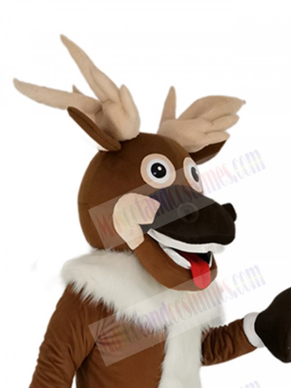 Reindeer mascot costume