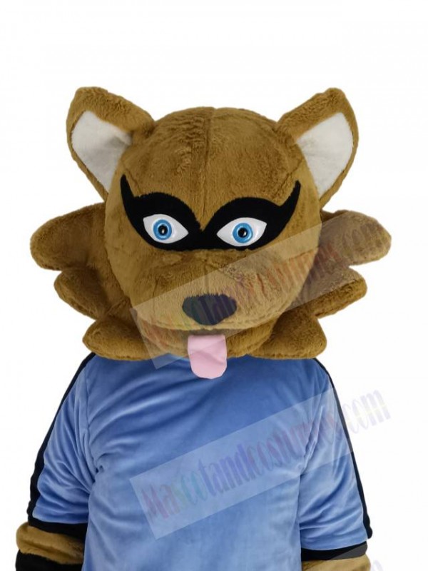 Raccoon mascot costume
