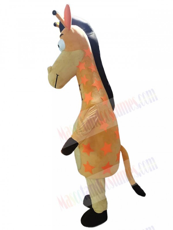Giraffe mascot costume
