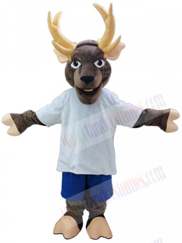 Deer mascot costume