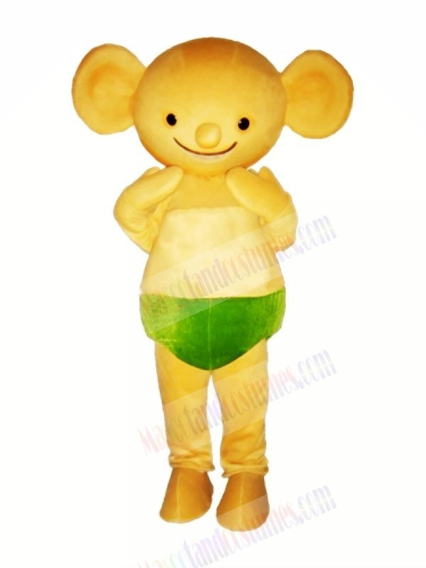 Yellow Baby Koala Mascot Costumes Cartoon