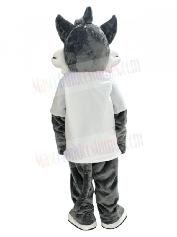 Wolf mascot costume