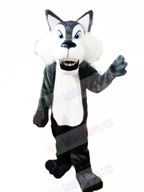 Fierce Lightweight Wolf Mascot Costumes Cartoon	
