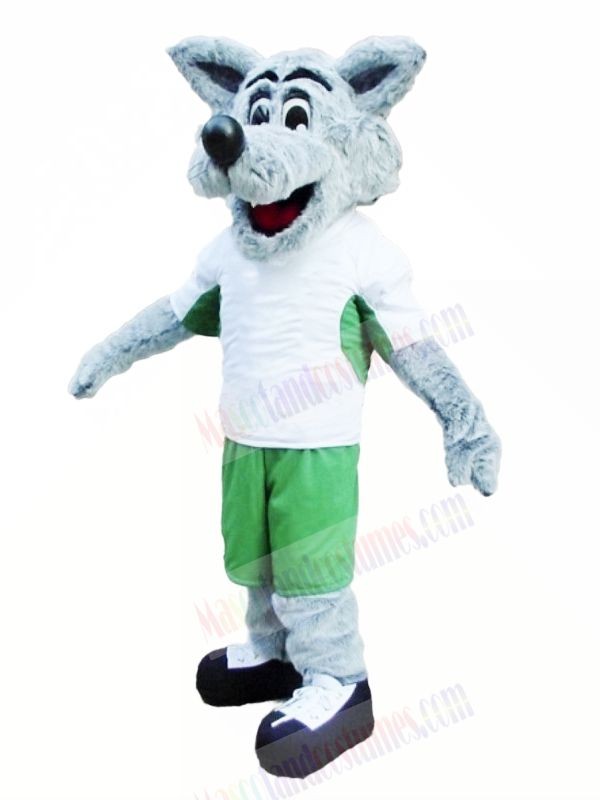 Sport Lightweight Wolf Mascot Costumes Cartoon	