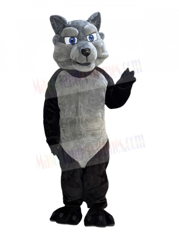 Wolf mascot costume