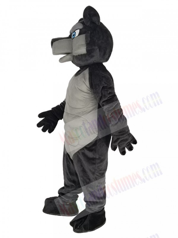 Wolf mascot costume
