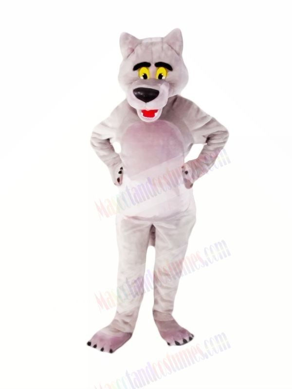 Good Quality Grey Wolf Mascot Costumes Cartoon	