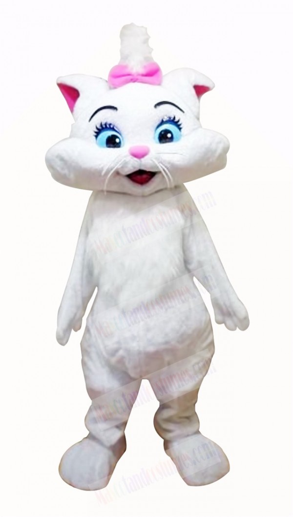 Wonderful Cat with Blue Eyes Mascot Costumes Cartoon