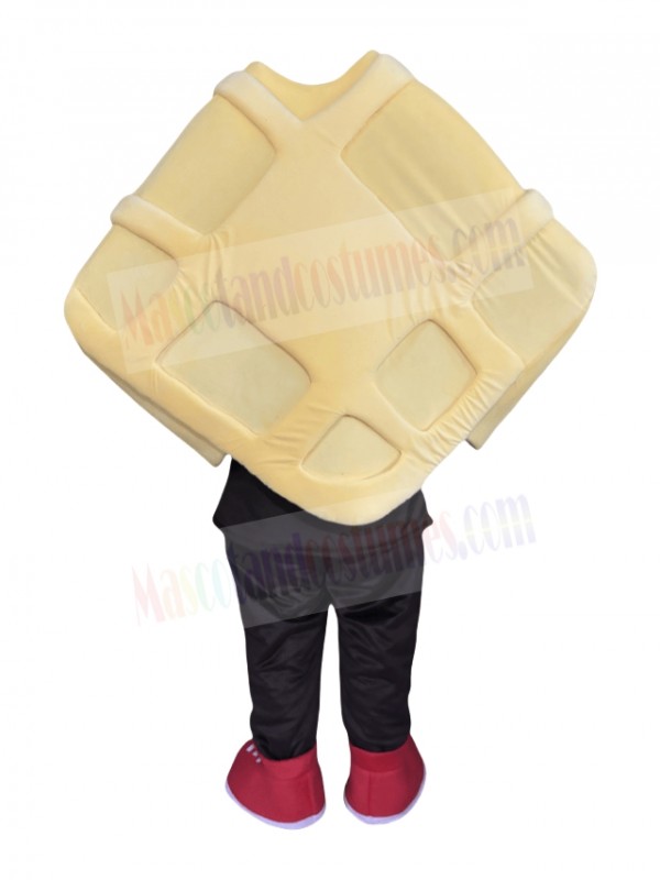 Waffle mascot costume
