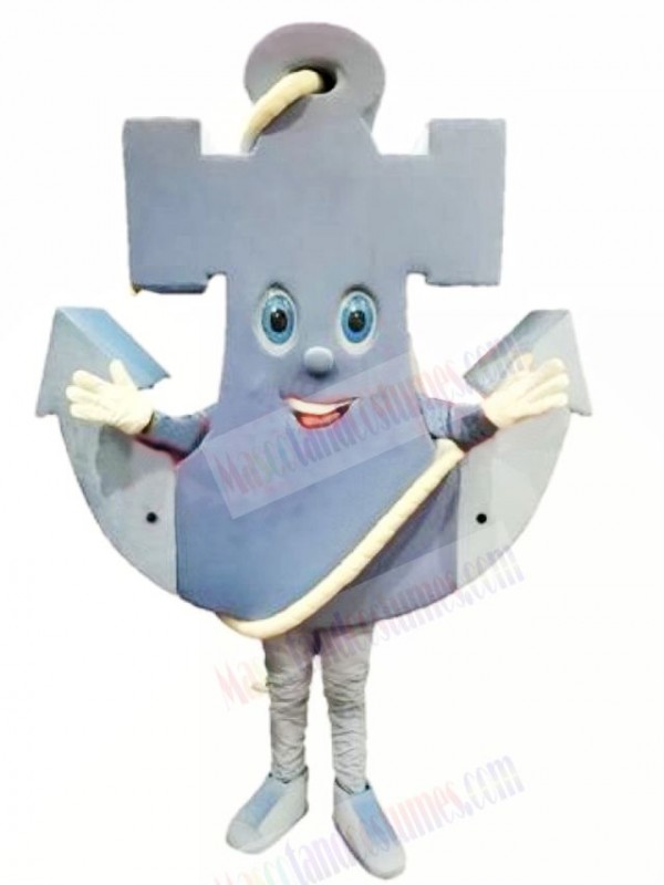 Funny Anchor Mascot Costume Cartoon	