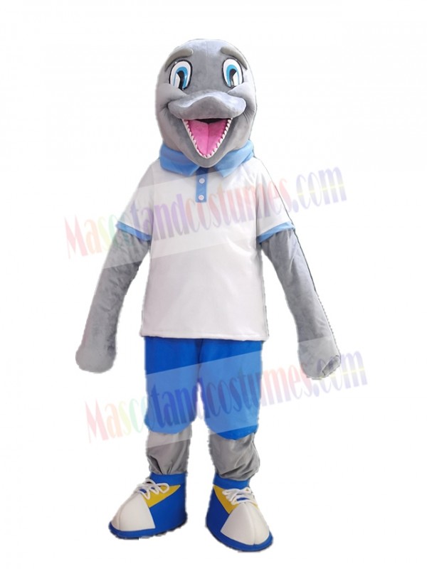 Dolphin mascot costume