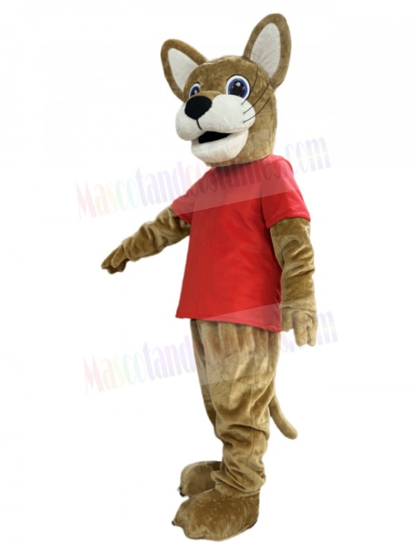 Wildcat mascot costume