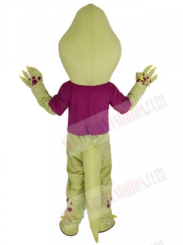 Dinosaur mascot costume