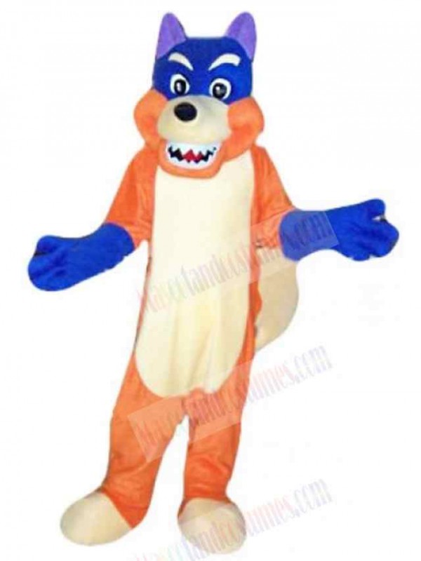 Wolf mascot costume