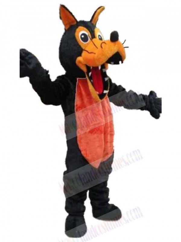 Wolf mascot costume