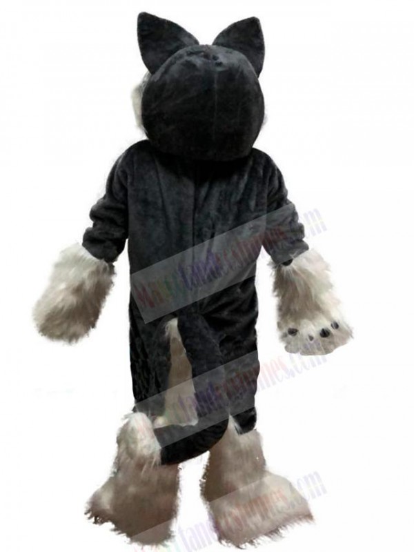 Wolf mascot costume